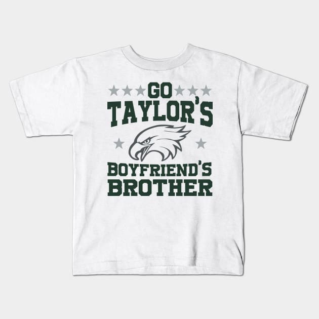 Go Taylor's Boyfriend's Brother Kids T-Shirt by alujino